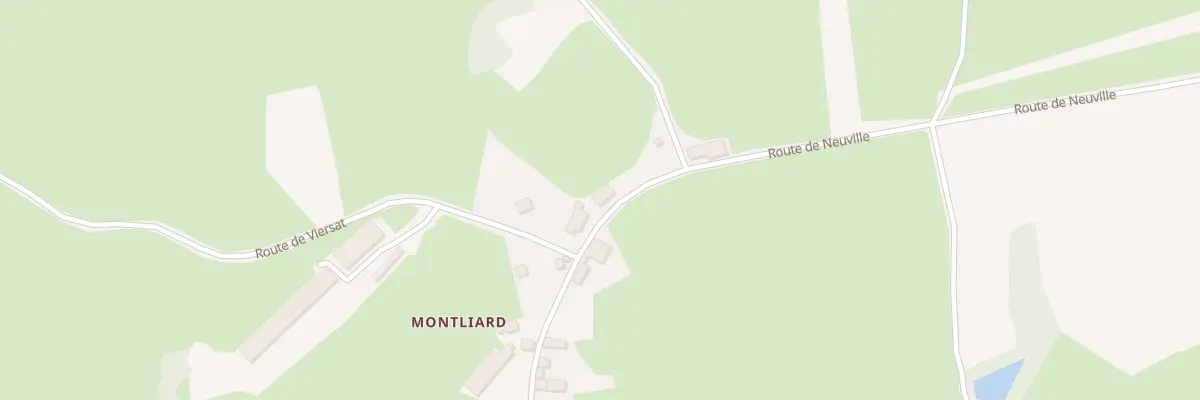 Plan du 3 Montliard à Viersat