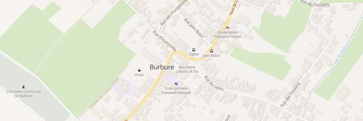 Plan du 5 Rue Noemie Delobelle à Burbure