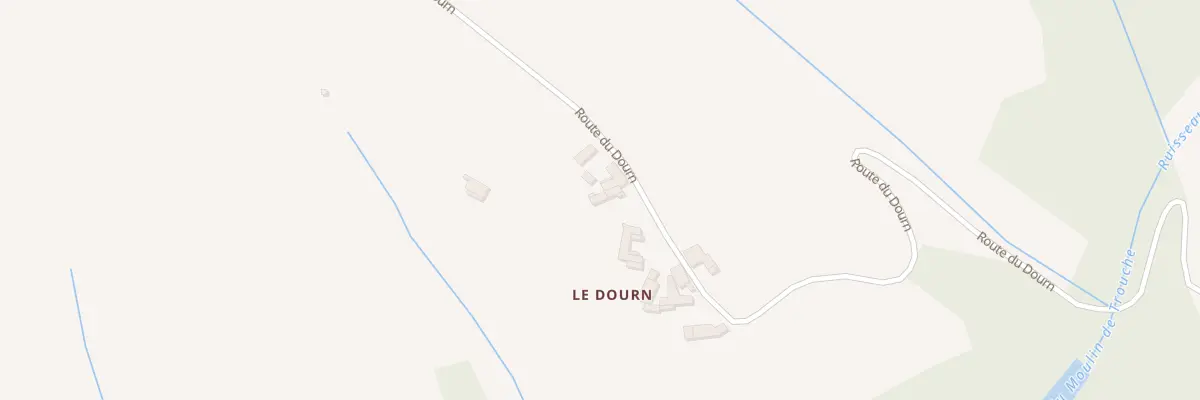 Plan du 5042 Le Dourn au Dourn