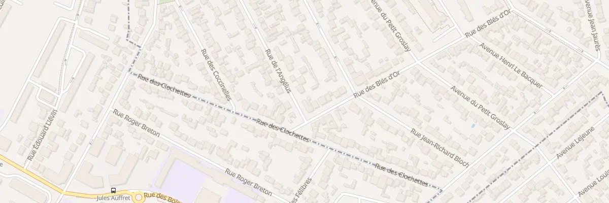 Plan du 71 Rue de l’Angélus au Blanc-Mesnil
