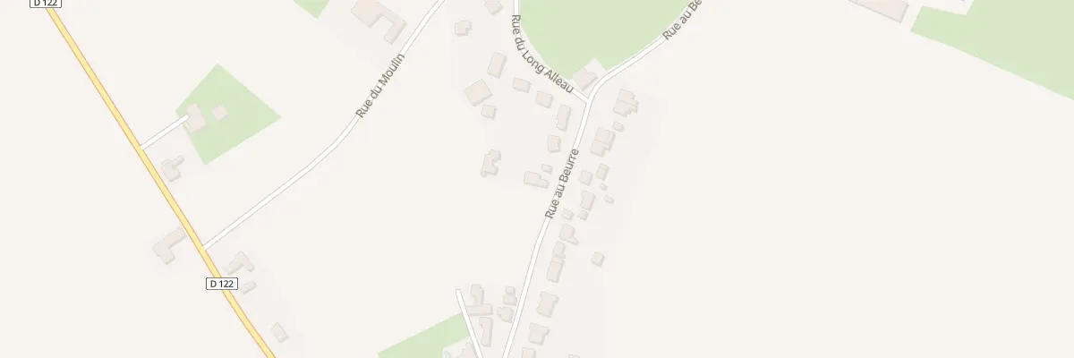 Plan du 11 Rue au Beurre à Thiennes