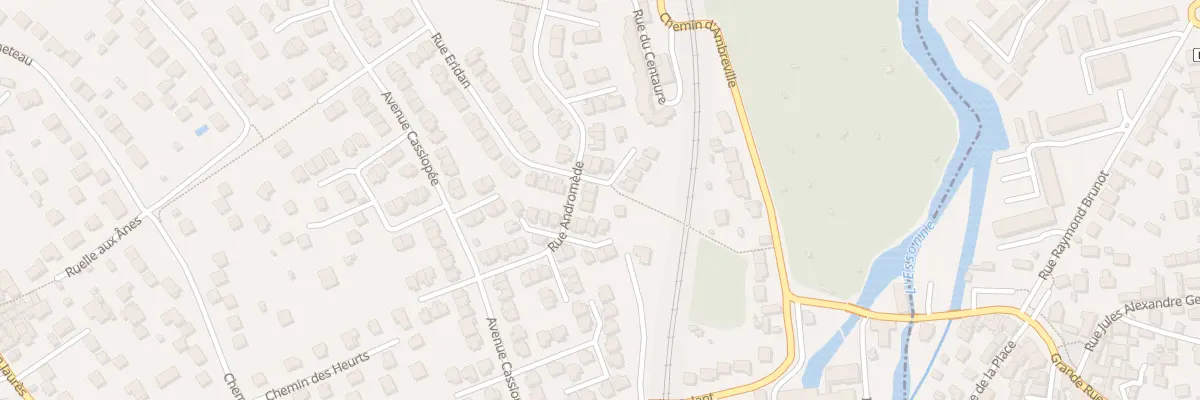 Plan du 41 Rue Andromède à Villabé