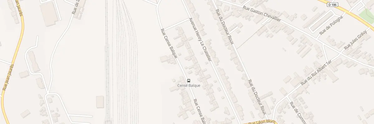 Plan du 31 Rue Cense Balque à Isbergues