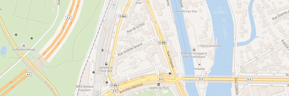Plan du 7B Rue Aristide Briand à Joinville-le-Pont