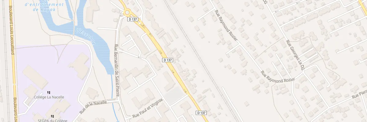 Plan du 25 Rue de la Papeterie à Corbeil-Essonnes