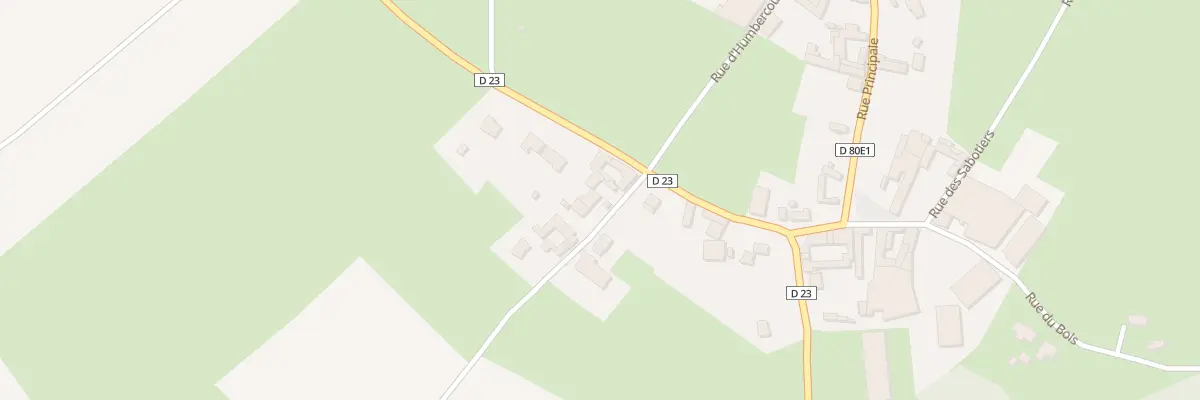 Plan du 24 Rue d’Humbercourt à Warluzel