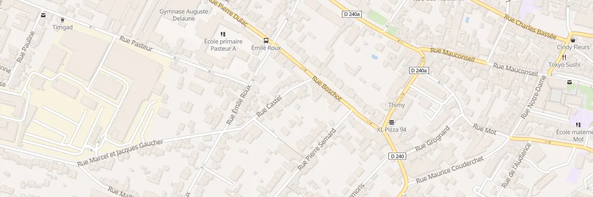 Plan du 9 Rue Castel à Fontenay-sous-Bois