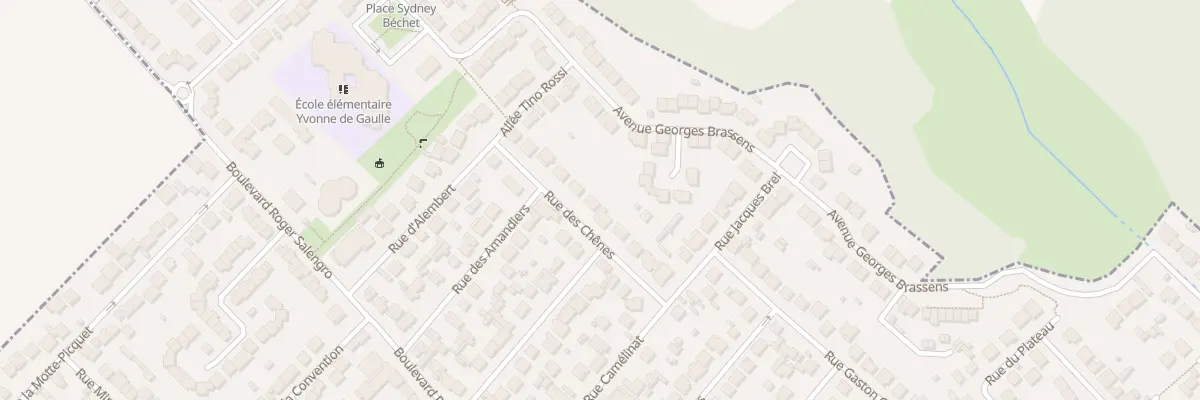 Plan du 12 Rue des Chenes à Goussainville