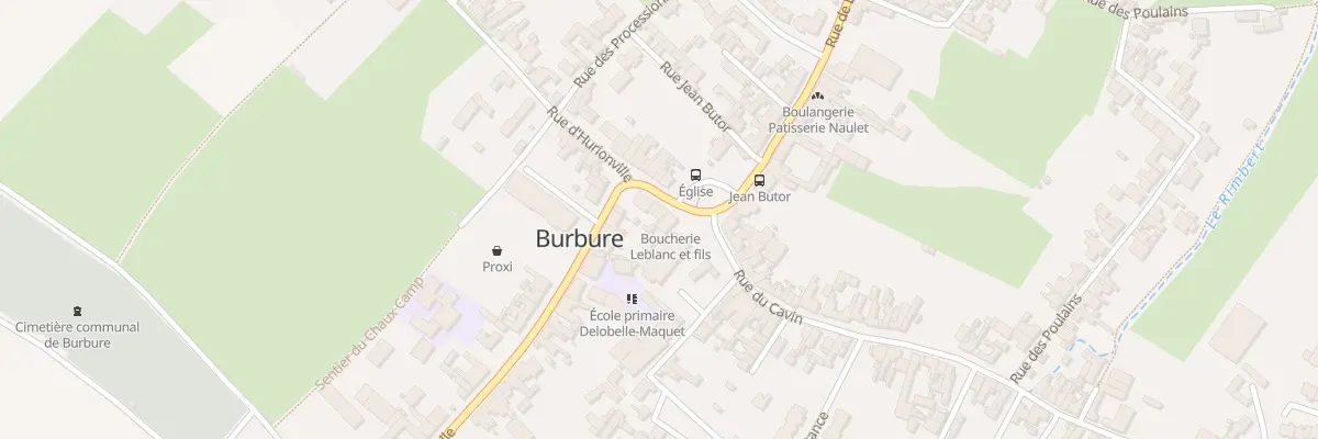 Plan du 3 Rue Noemie Delobelle à Burbure