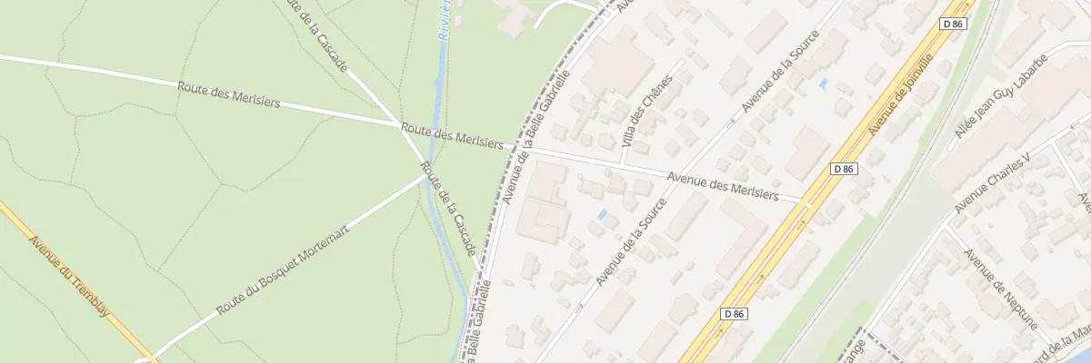 Plan du 19 Av des Merisiers à Nogent-sur-Marne