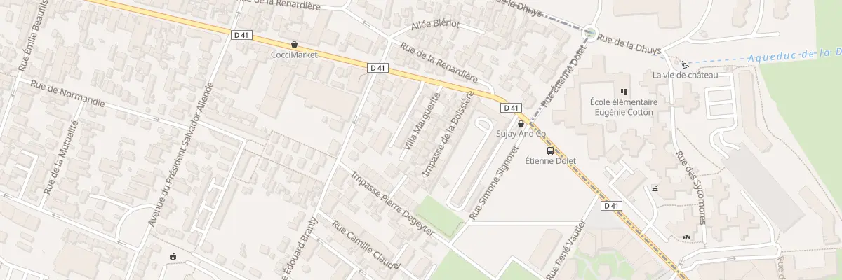 Plan du 5 Vla Marguerite à Montreuil