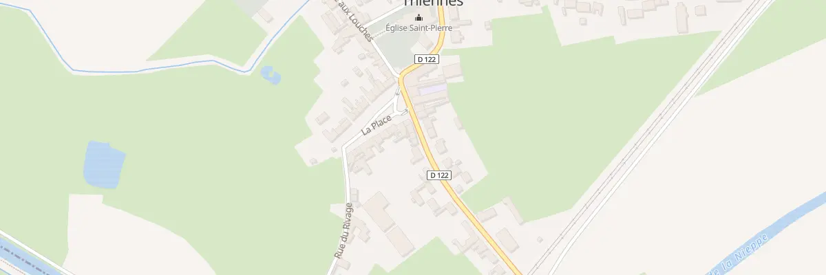 Plan du 4 Rue de Tannay à Thiennes