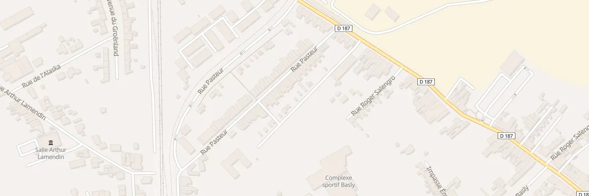 Plan du 31 Rue Pasteur à Isbergues