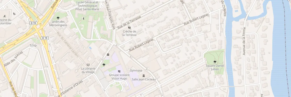 Plan du 2 Rue Robert Legeay à Créteil