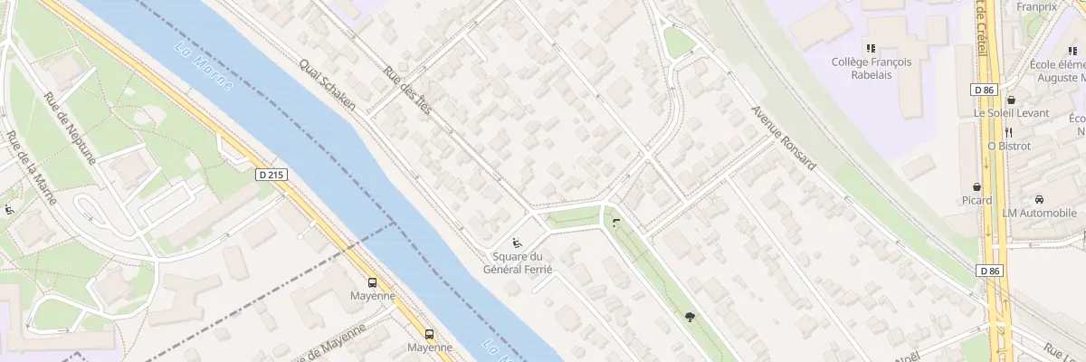 Plan du 33 Rue des Îles à Saint-Maur-des-Fossés