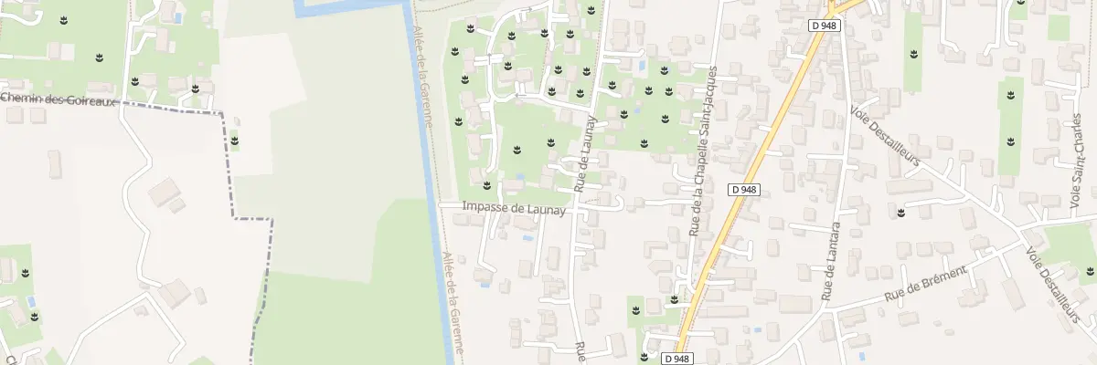 Plan du 28 Rue de Launay à Milly-la-Forêt