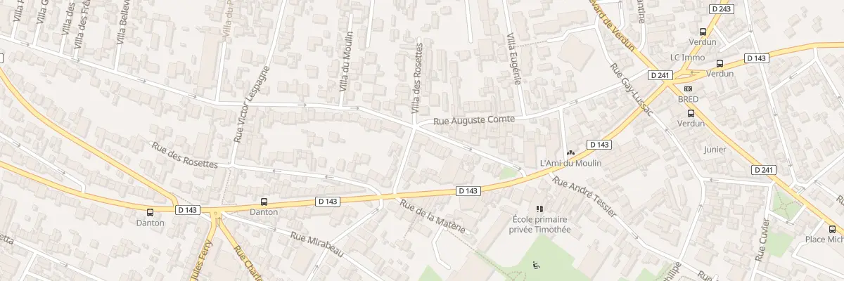 Plan du 125 Rue des Moulins à Fontenay-sous-Bois