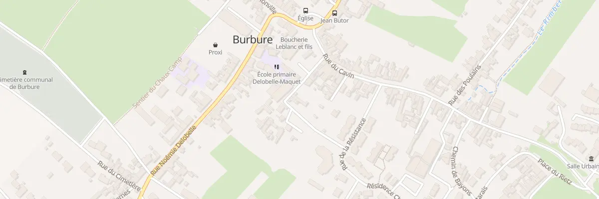 Plan du 14 Rue des Ecoles à Burbure