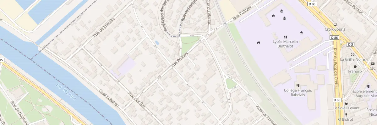 Plan du 25B Rue Politzer à Saint-Maur-des-Fossés