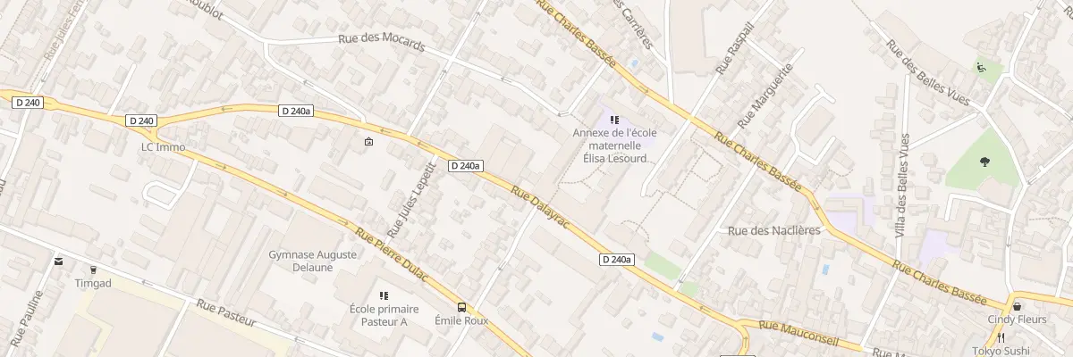 Plan du 22 Rue Dalayrac à Fontenay-sous-Bois