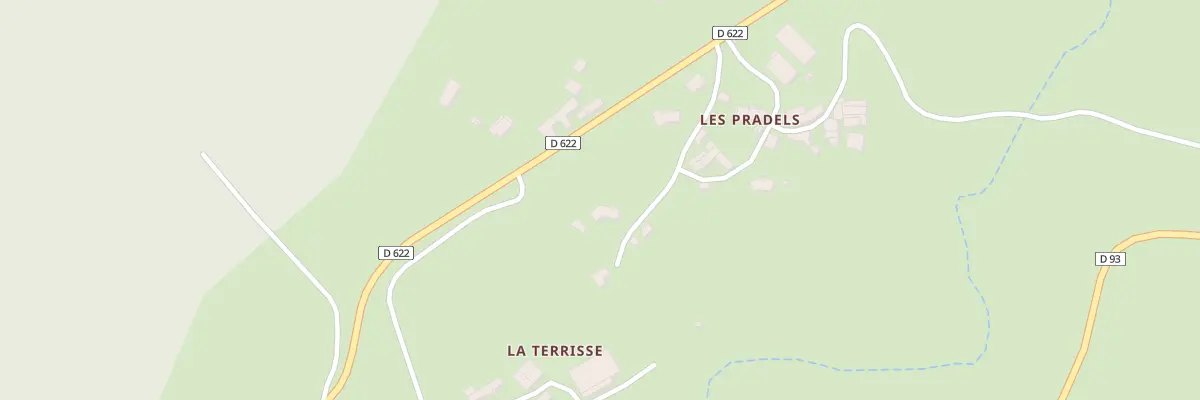 Plan du 10 Che des Pradous au Bez