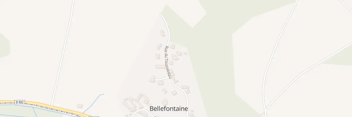Plan du 20 Rue du Tourneveau à Bellefontaine