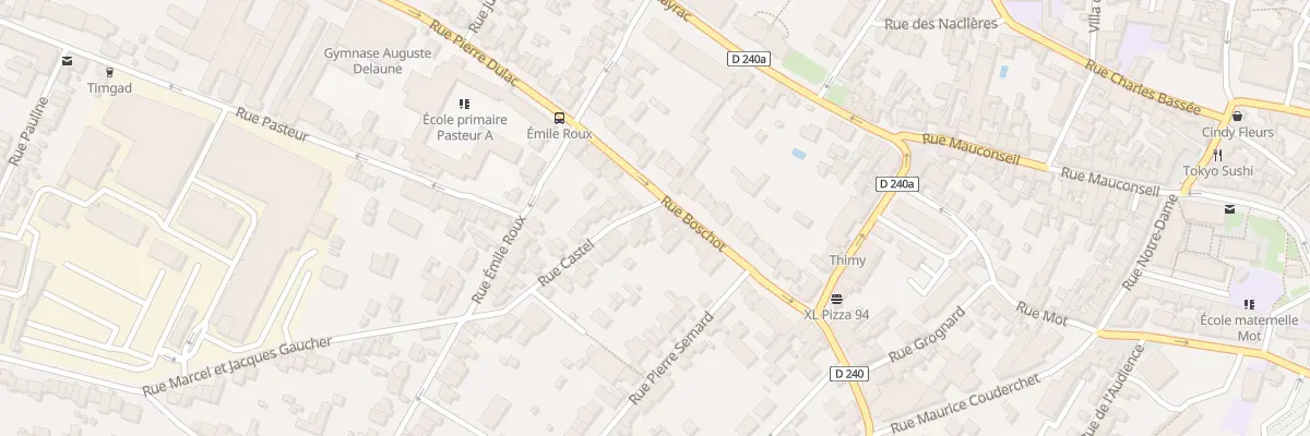 Plan du 1 Rue Castel à Fontenay-sous-Bois