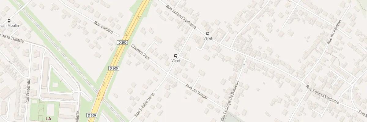 Plan du 7 Rue Désiré Véret à Nogent-sur-Oise