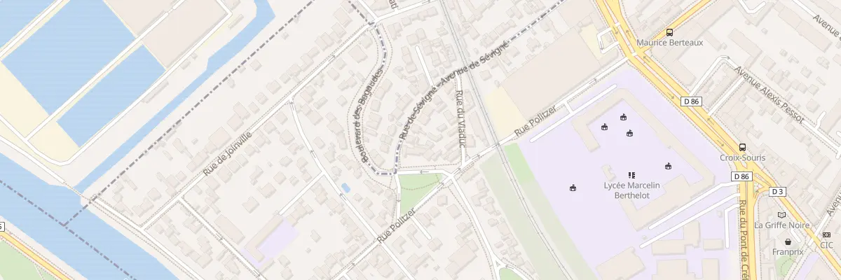 Plan du 27 Rue de Sévigné à Saint-Maur-des-Fossés