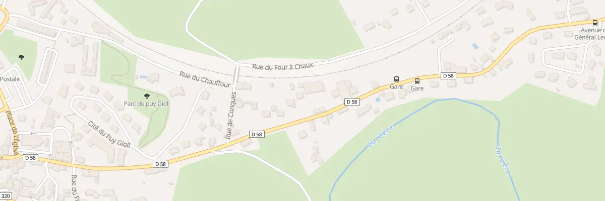 Plan du 27 Av du Général Leclerc à Arpajon-sur-Cère
