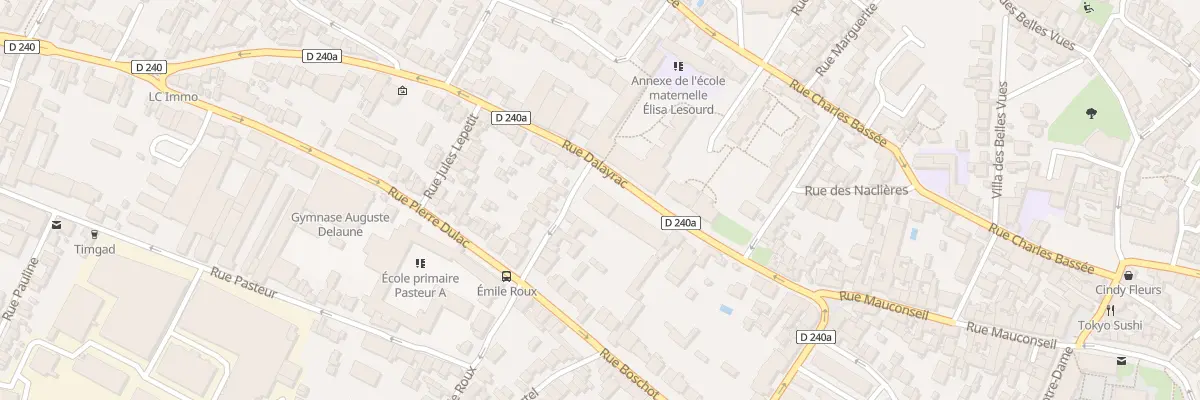 Plan du 23 Rue Dalayrac à Fontenay-sous-Bois