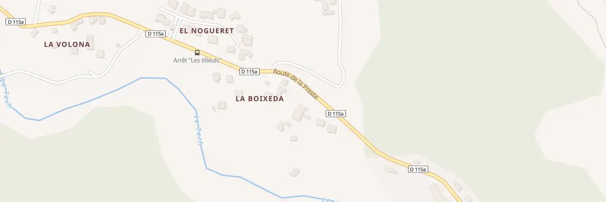 Plan du 490 La Boixeda à Prats-de-Mollo-la-Preste