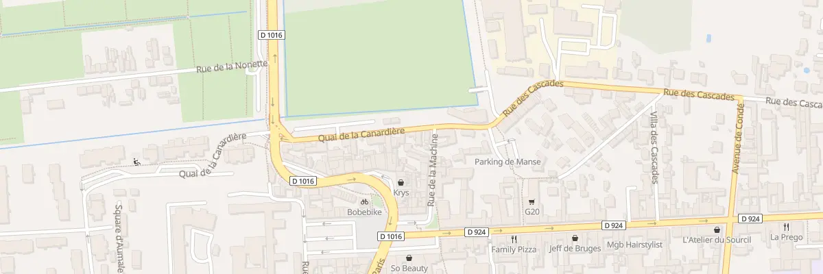 Plan du 3 Quai de la Canardiere à Chantilly