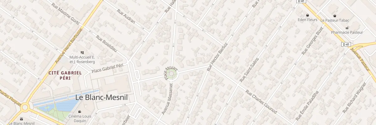 Plan du 19B Rue Claude Debussy au Blanc-Mesnil