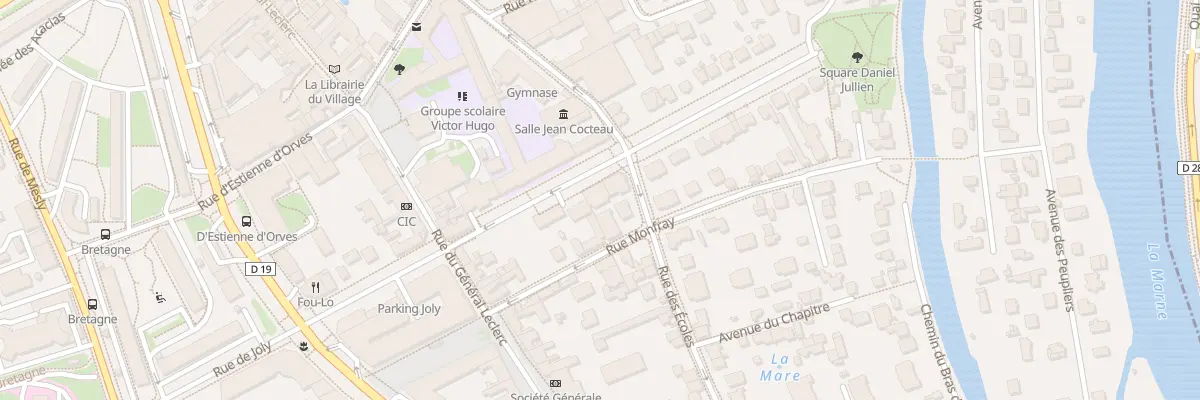 Plan du 22 Av de la République à Créteil