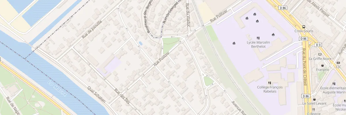 Plan du 23B Rue Politzer à Saint-Maur-des-Fossés