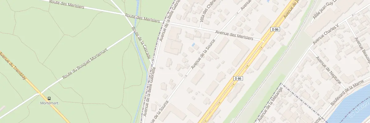 Plan du 48B Av de la Source à Nogent-sur-Marne