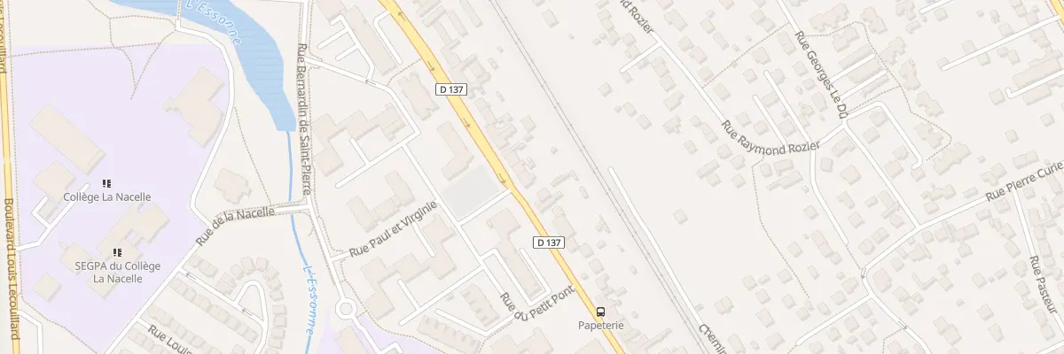Plan du 39 Rue de la Papeterie à Corbeil-Essonnes