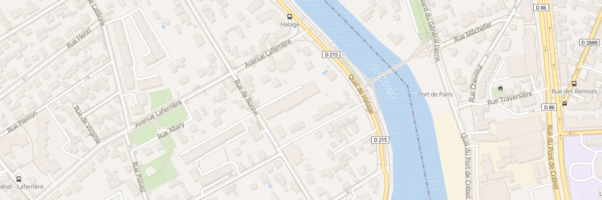 Plan du 16 Rue de Bonne à Créteil