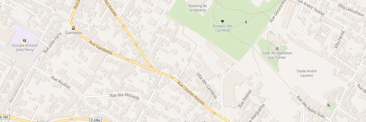Plan du 50 Rue Charles Bassée à Fontenay-sous-Bois