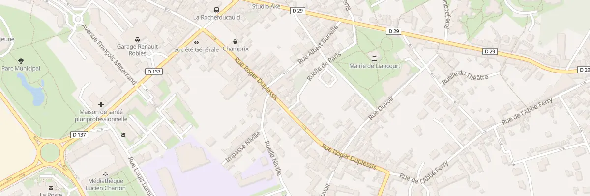 Plan du 2 Rle de Paris à Liancourt
