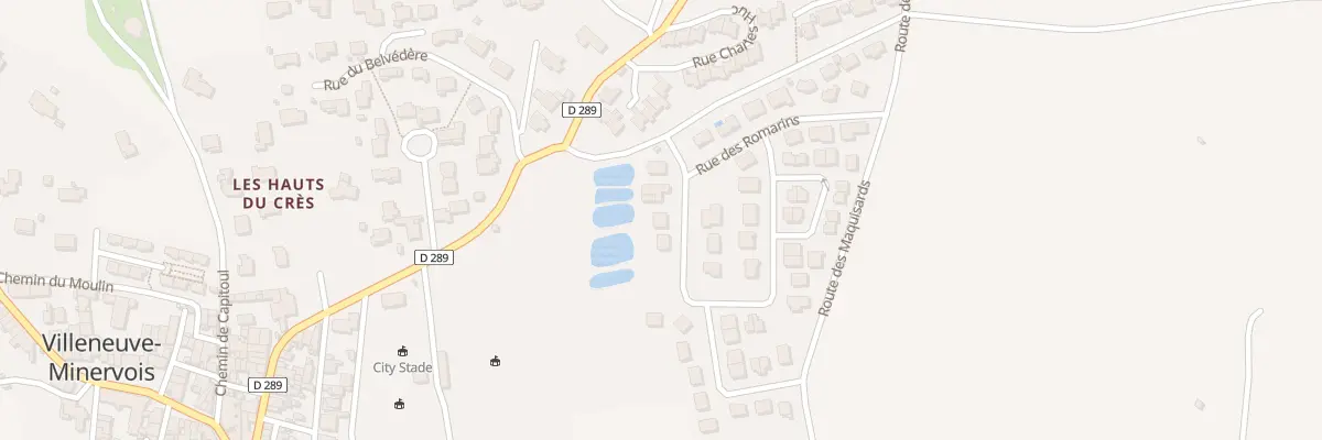 Plan du 2113F Rue des Bruyeres à Villeneuve-Minervois