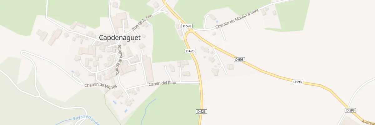 Plan du 2049 Rte du Sauvage à Druelle Balsac