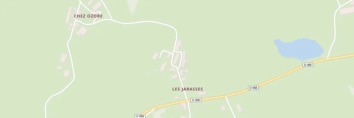 Plan du 12 Les Jarasses au Compas