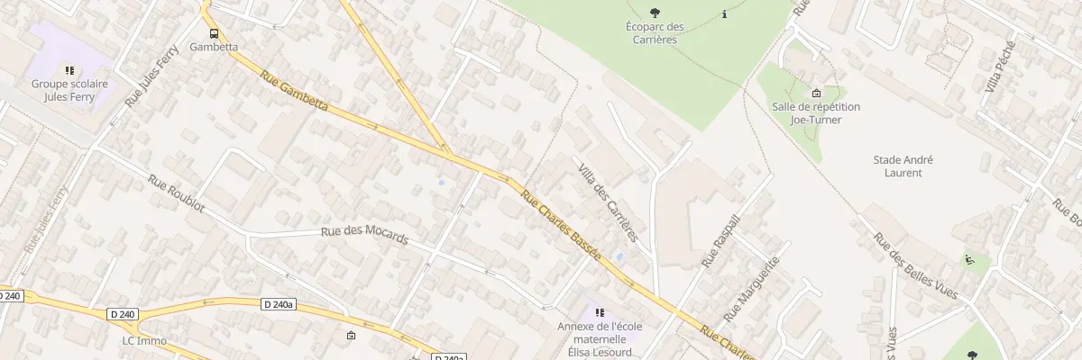 Plan du 46 Rue Charles Bassée à Fontenay-sous-Bois