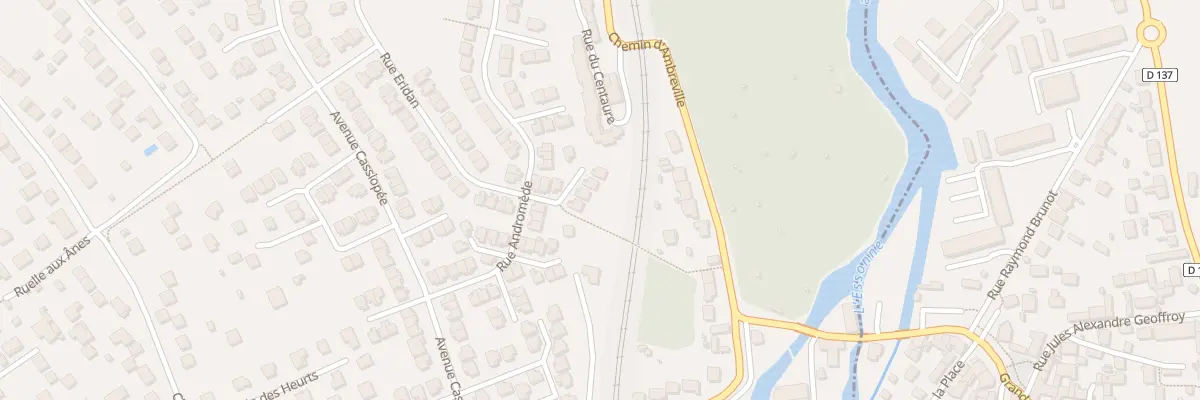 Plan du 62 Rue Eridan à Villabé