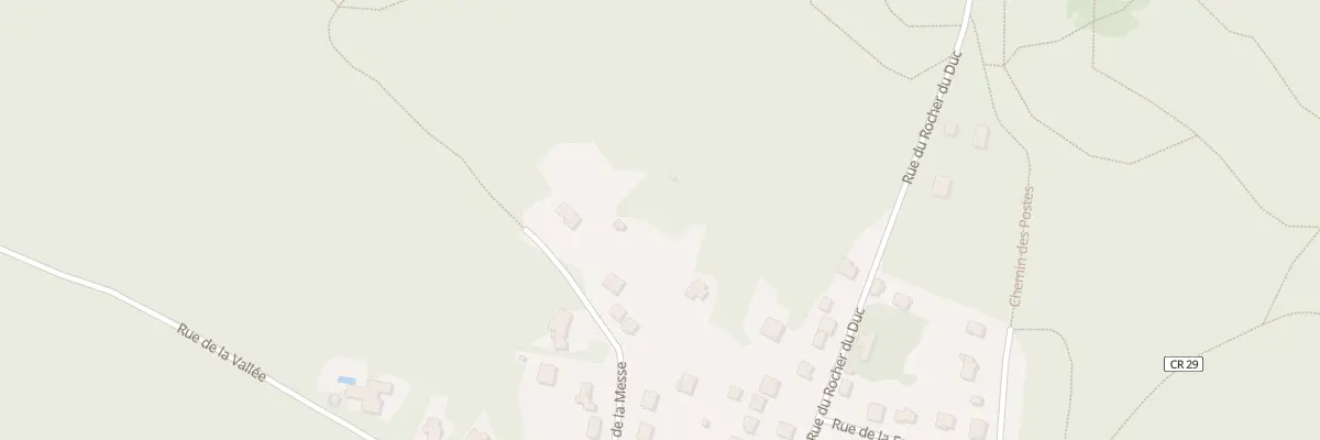 Plan du 16 Che de la Messe à Champcueil