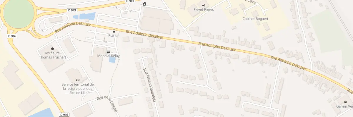 Plan du 114 Rue Adolphe Dekeiser à Lillers