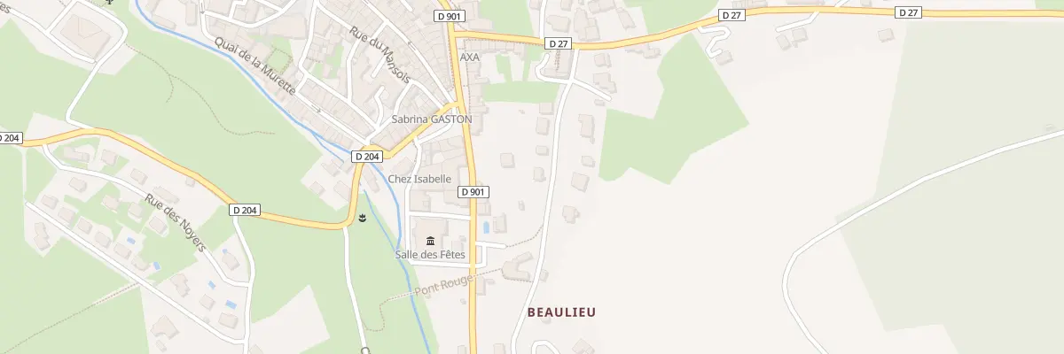 Plan du 10 Las Loyes à Marcillac-Vallon