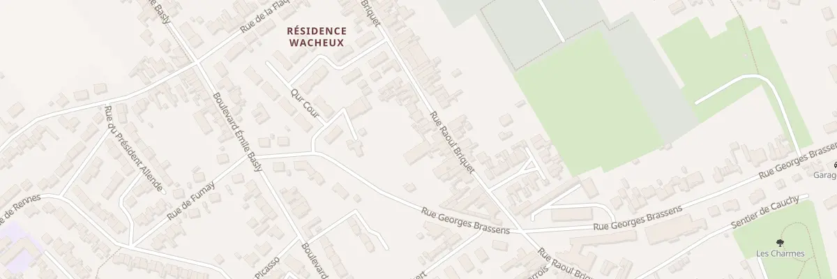 Plan du 131 Rue Raoul Briquet à Auchel